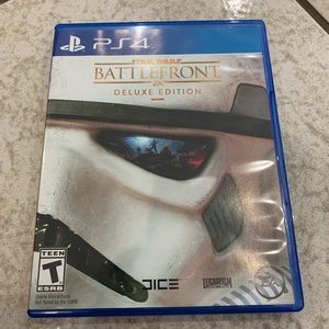 Play Station 4 Deluxe Edition of Star Wars Battlefront game